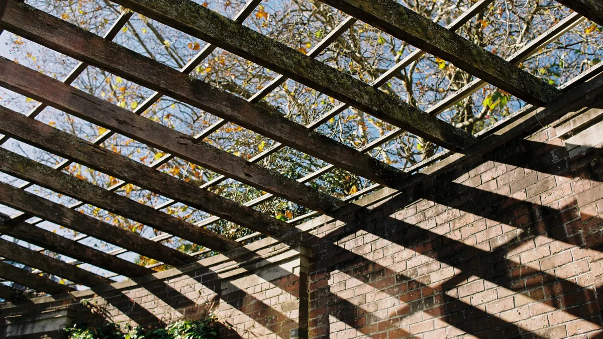 How to Maintain a Wooden Pergola Year Round